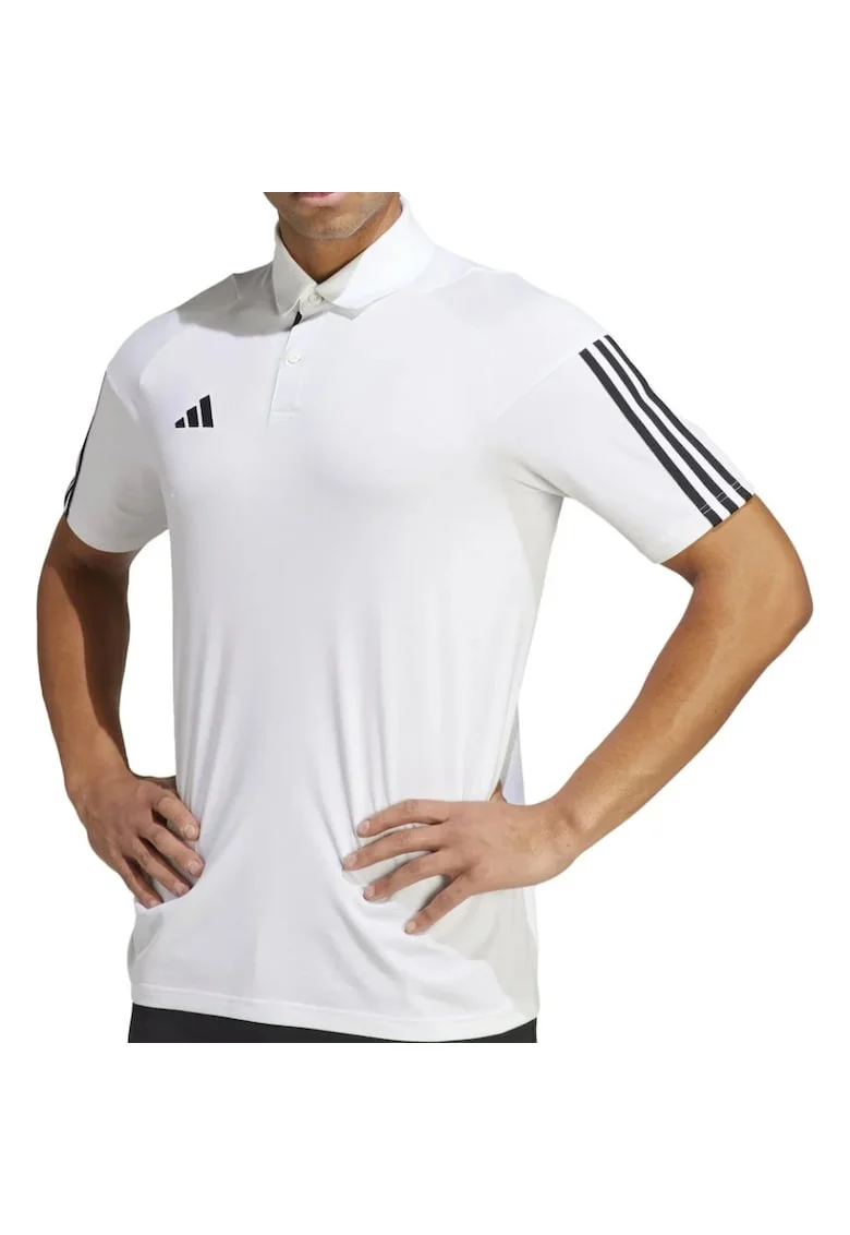 Tricou  Tiro 23 Competition Polo barbati, Alb