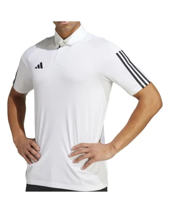 Tricou  Tiro 23 Competition Polo barbati, Alb