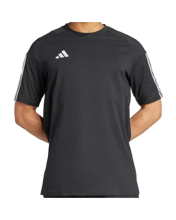 Tricou  Tiro 23 Competition Cotton barbati, Negru