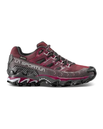 Pantofi sport pentru drumetii si alergare trail Ultra Raptor II GTX, Visiniu/Negru