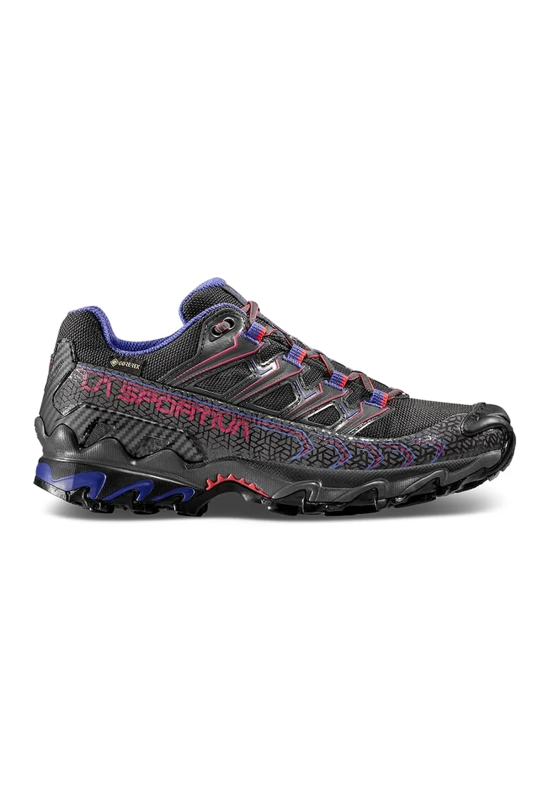 Pantofi sport pentru drumetii si alergare trail Ultra Raptor II GTX, Albastru inchis/Coral/Negru stins