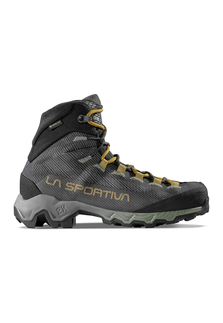 Ghete pentru drumetii Aequilibrium GTX, Galben/Gri inchis