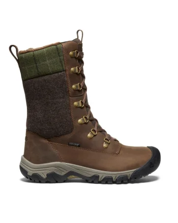 Ghete de zapada izolate pentru femei  Greta Tall Boot WP, Maro