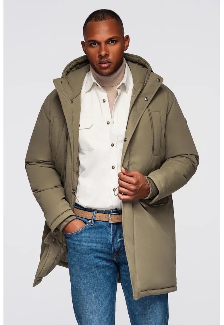 Geaca parka lunga clasica  OM-JAPJ-0313