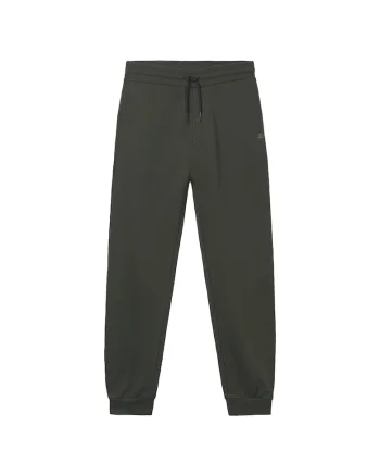 Pantaloni de trening Baiat,  Verde, 60% bumbac, 39% poliester, 1% elastan, Verde