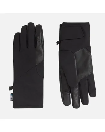 Manusi ski  SOFTSHELL IMPR ITIP, culoare negru, pentru barbati, marime