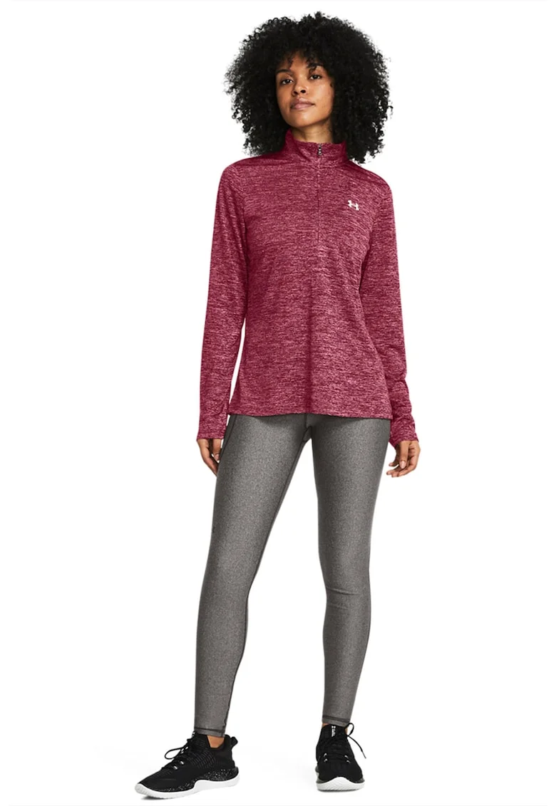 Colanti cu talie inalta, pentru fitness Vanish, Gri inchis melange