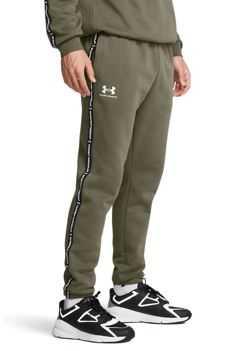 Pantaloni cu snur pentru fitness Icon, Kaki