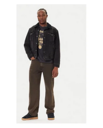 Geaca Barbati,  100% bumbac, Negru