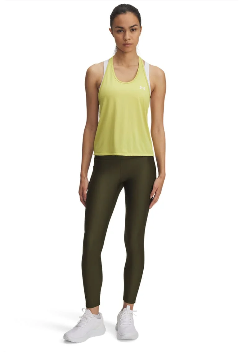 Colanti crop pentru antrenament Tech, Verde padure