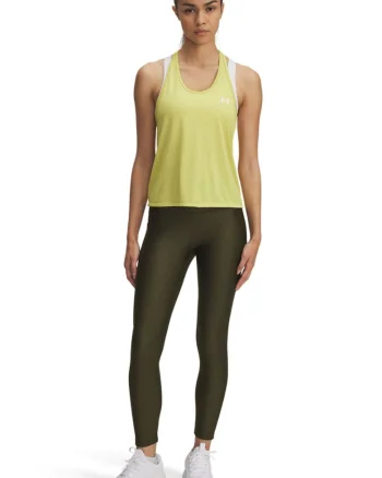 Colanti crop pentru antrenament Tech, Verde padure