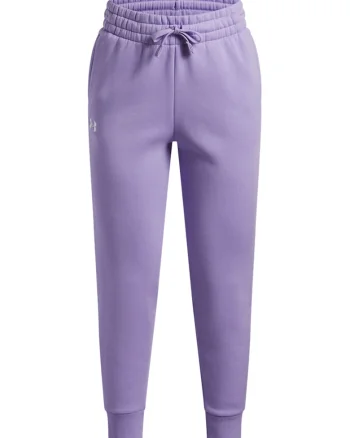 Pantaloni din fleece, pentru fitness Rival, Violet
