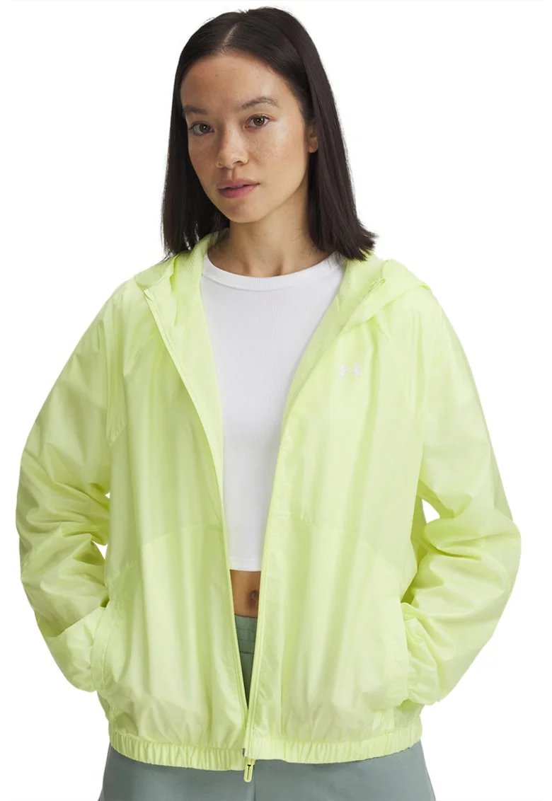 Jacheta lejera cu fermoar Rival, Verde fistic