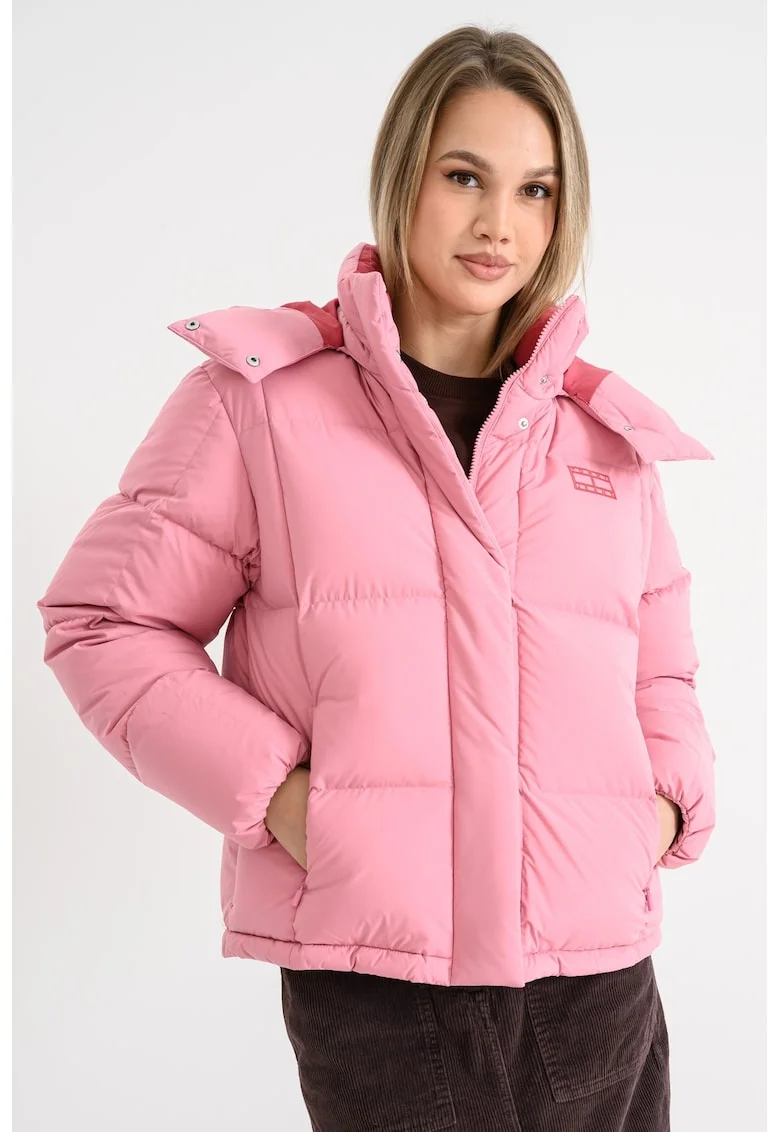 Geaca cu umplutura de puf Alaska, Roz