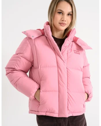 Geaca cu umplutura de puf Alaska, Roz