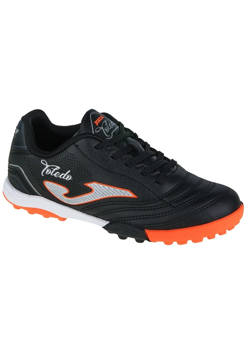 Pantofi de fotbal - turf,  Toledo Jr 2401 TF TOJS2401TF, Negru,