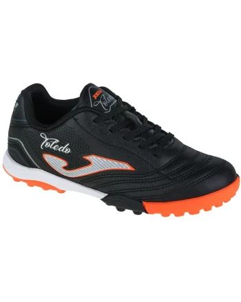 Pantofi de fotbal - turf,  Toledo Jr 2401 TF TOJS2401TF, Negru,