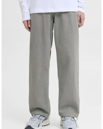 Blugi relaxed-fit, Gri deschis