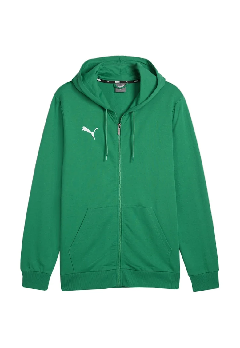 Hanorac sport barbati  Team Goal, gluga, verde, bumbac