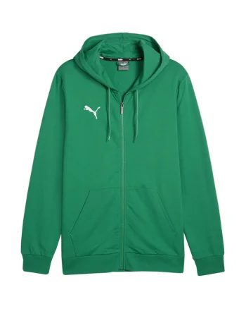 Hanorac sport barbati  Team Goal, gluga, verde, bumbac