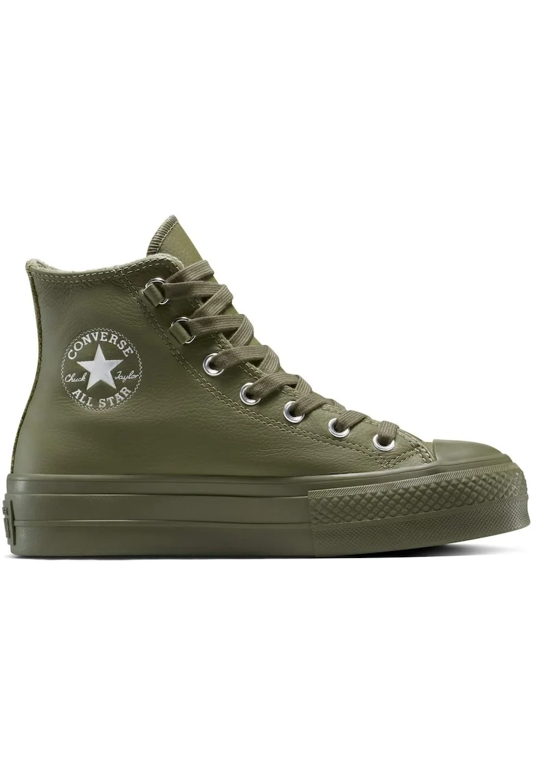 Pantofi sport unisex  Chuck Taylor All Star Lift, Verde