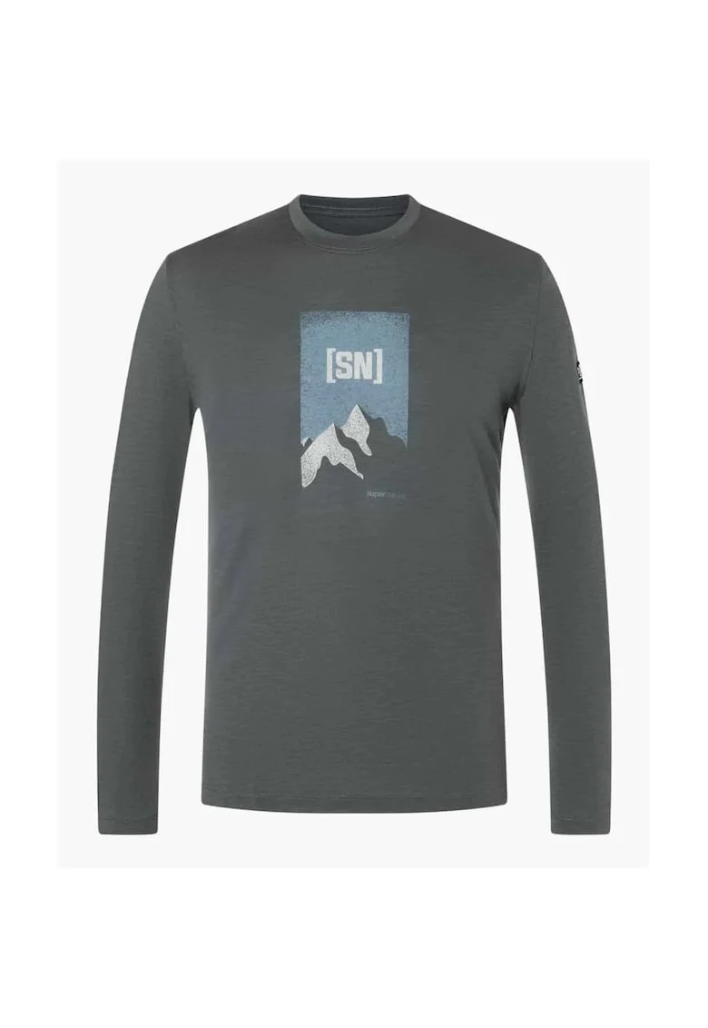 Bluza din amestec de lana M 2 PITCH, pentru barbati, culoarea Gri, M, Gri