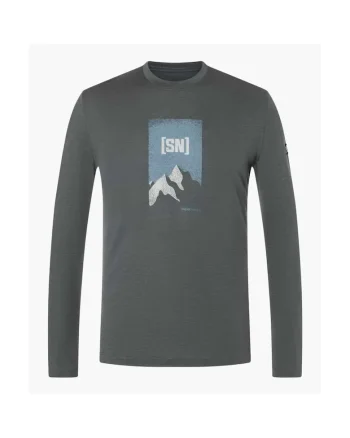 Bluza din amestec de lana M 2 PITCH, pentru barbati, culoarea Gri, M, Gri