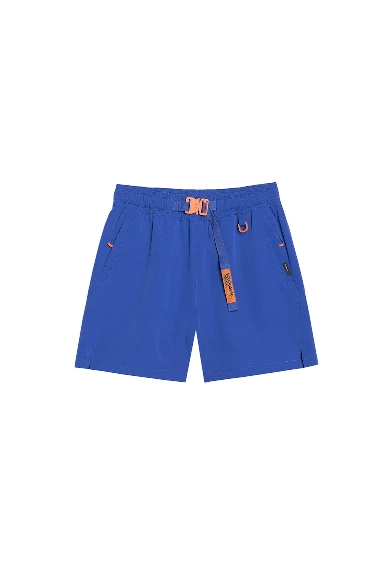 Pantaloni scurti sport dama  poliamida, albastru,
