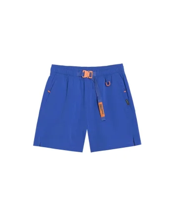 Pantaloni scurti sport dama  poliamida, albastru,