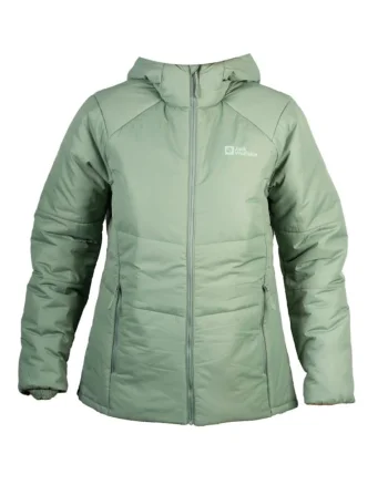 Hanorac sport dama,  Bergland INS Hoody W 1207221-4311, poliester, verde