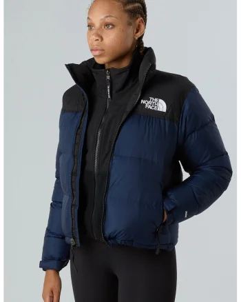 Geaca cu umplutura de puf 1996 Retro Nuptse, Negru/Bleumarin
