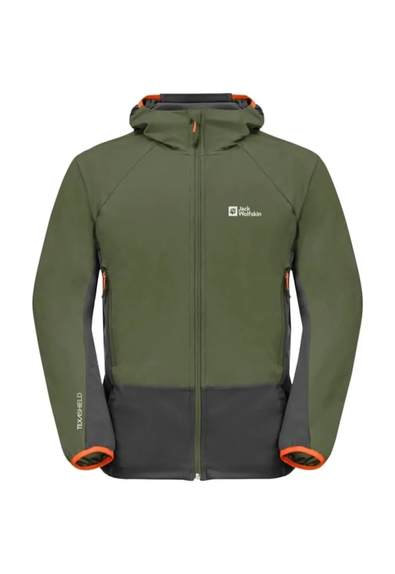 Jacheta barbati,  Eagle Peak II, verde, poliester