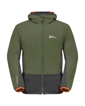 Jacheta barbati,  Eagle Peak II, verde, poliester