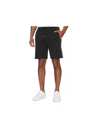 Pantaloni sport barbati,  bumbac/poliester/elastan, negru