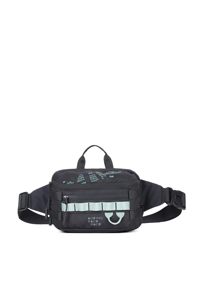Borseta unisex cu maner, Negru