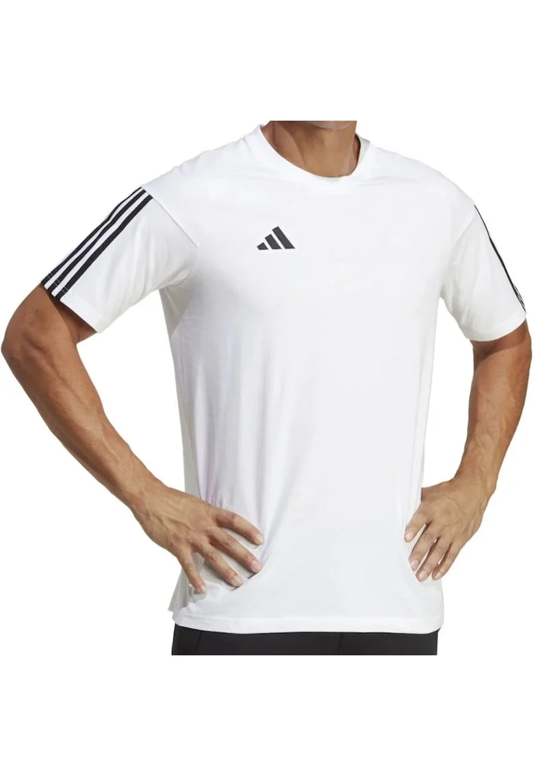 Tricou  Tiro 23 Competition Cotton barbati, Alb