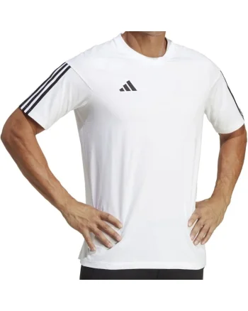 Tricou  Tiro 23 Competition Cotton barbati, Alb