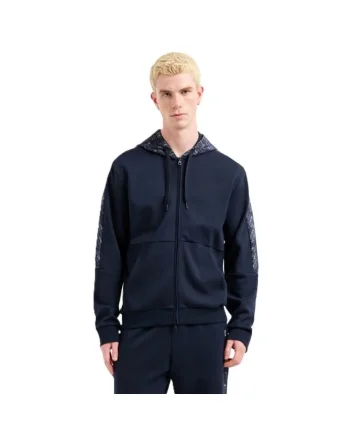 Bluza cu fermoar  M HOODIE FZ MONOGRAM PRINTED-7M000209-AF12660-UB102