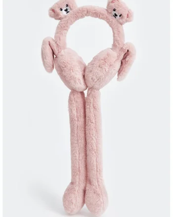 Protectie de urechi pufoase, Roz somon