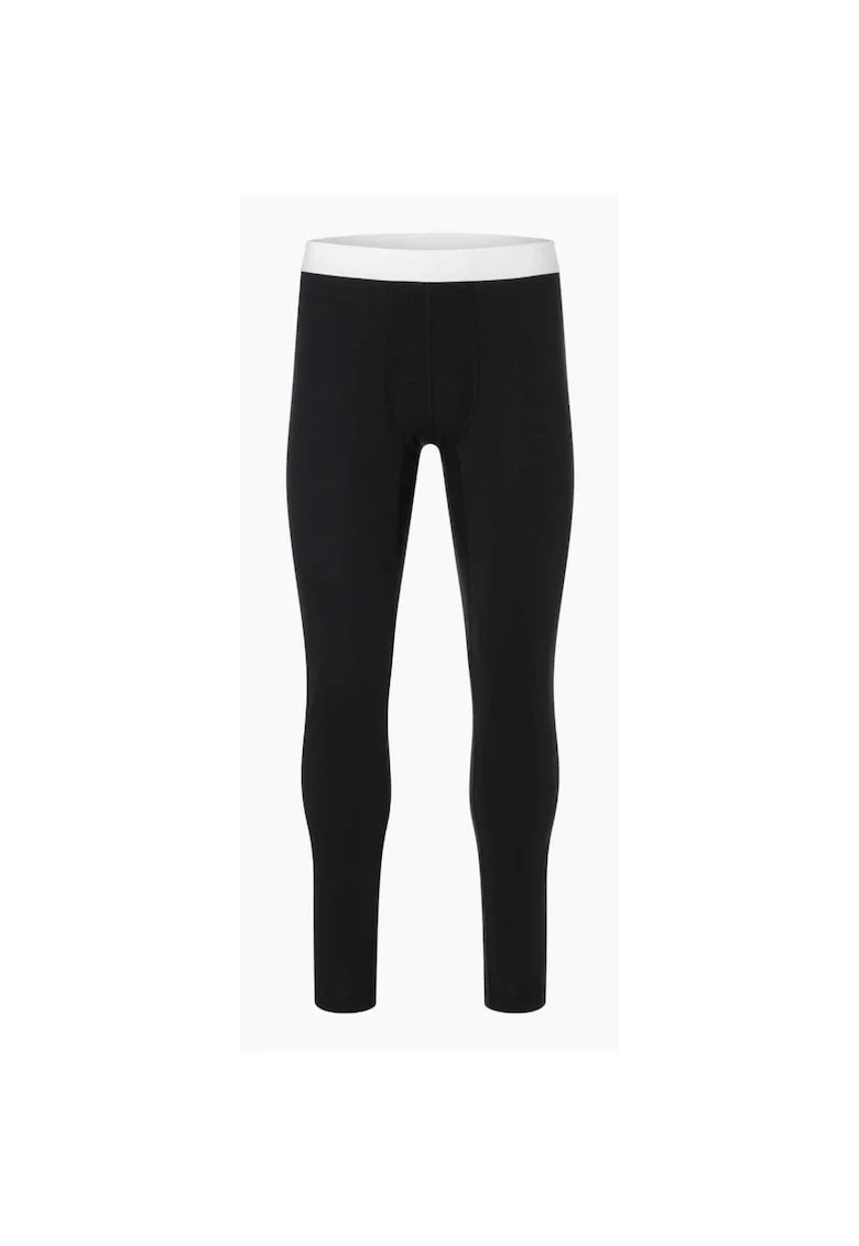 Bluza de corp din amestec de lana TUNDRA175 ZIP 1/4, pentru barbati, culoarea negru, Negru