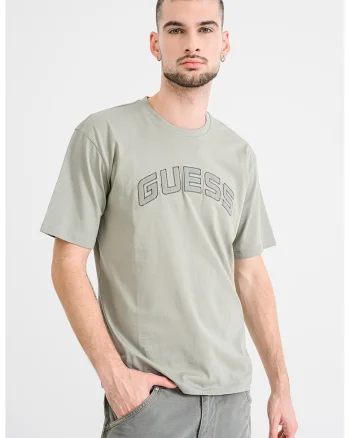 Tricou supradimensionat de bumbac, Verde pal