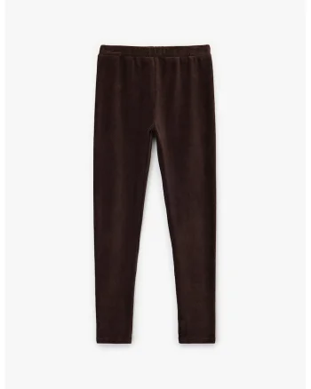 Colanti cu talie elastica, Maro