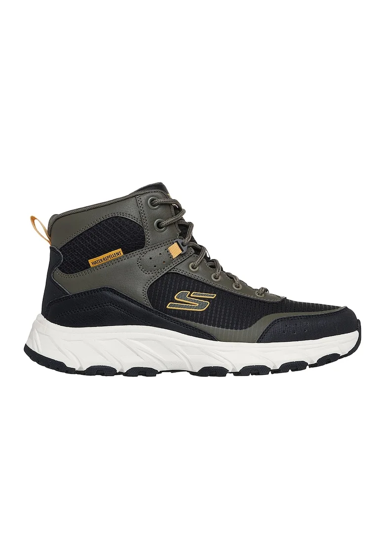 Bocanci pentru drumetii Hillcrest 2.0-Woodrock, Negru/Verde inchis