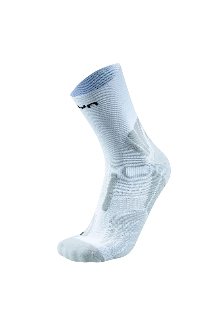 Sosete unisex cu prindere pentru trekking, Alb