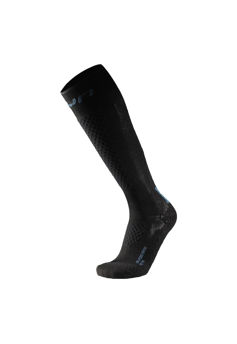 Sosete lungi pana la genunchi pentru ski Pure Snow, Negru