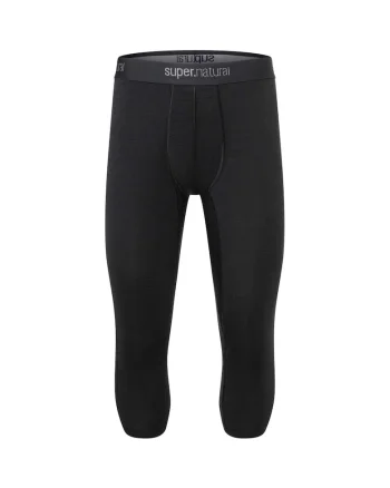 Pantaloni de corp din amestec de lana pentru barbati, culoarea negru, Negru