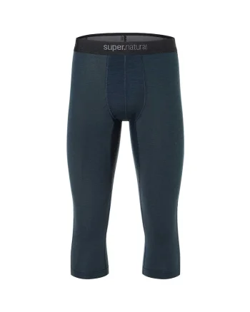 Pantaloni de corp din amestec de lana TUNDRA175 TIGHT 3/4, pentru barbati, culoarea albastru, Albastru