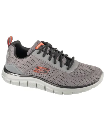Pantofi sport din material textil Track Leshur, Gri
