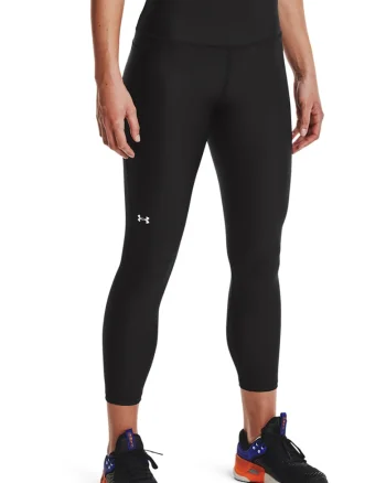 Colanti crop pentru antrenament Tech, Negru