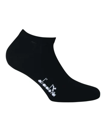 set 3 perechi sosete unisex, bumbac, negru, Negru